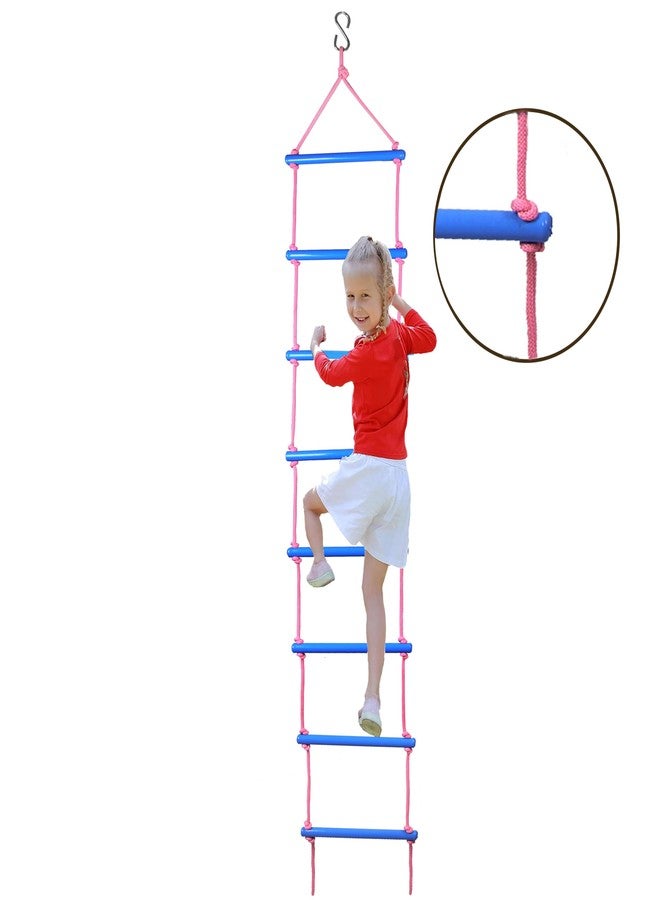 BOFFLE Rope Climbing, Rope Ladder for Kids for Physical Activity, Ninja Obstacle Ladder for Kids, Indoor Outdoor for 3 to 10 Years - Image 2